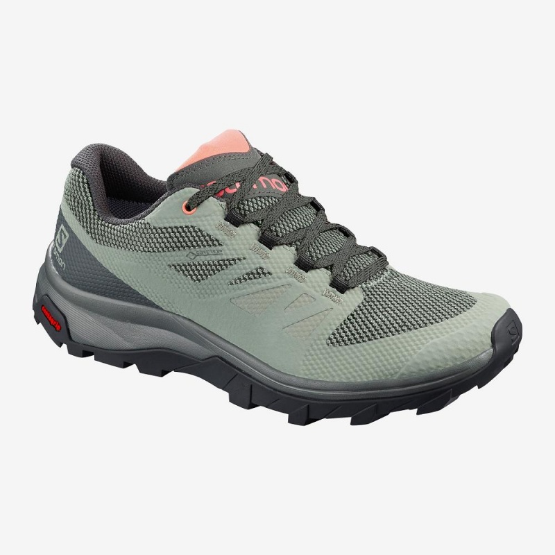 Salomon Outline Gore-Tex Trekking Gray | 10536-KSOJ