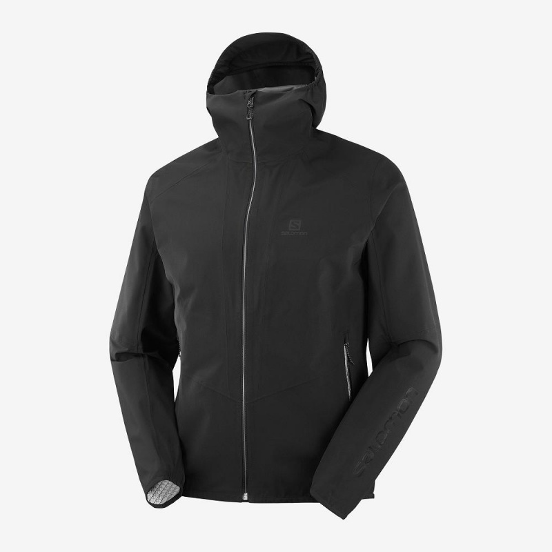 Salomon Outline Jacket M Jacke Schwarz | 03752-QKRA