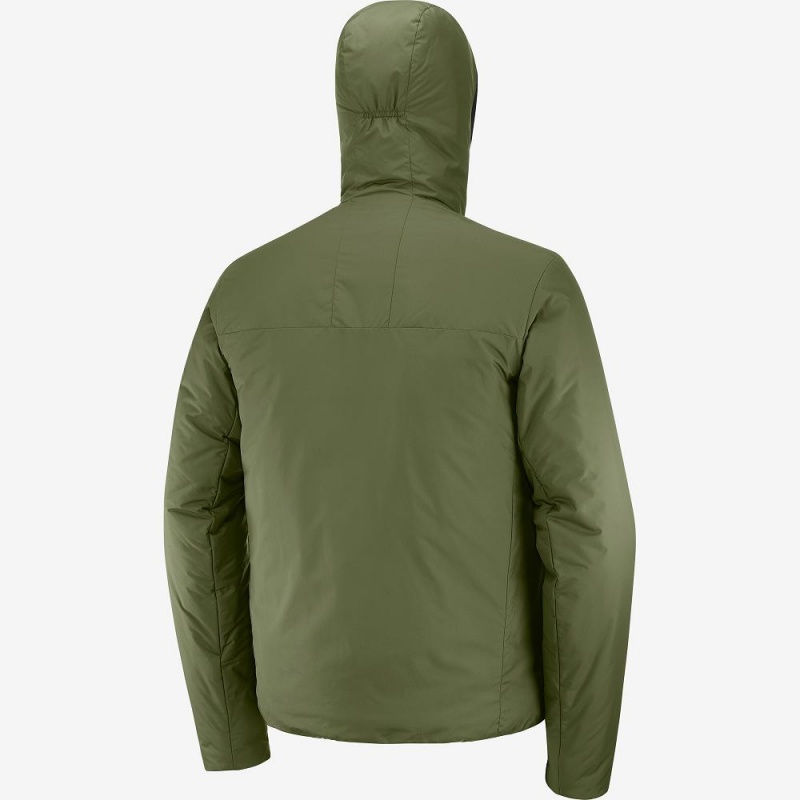 Salomon Outrack Insulated Hoodie Grün | 60439-IZSE