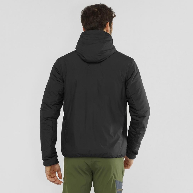 Salomon Outrack Insulated Hoodie Schwarz | 29035-PYCQ