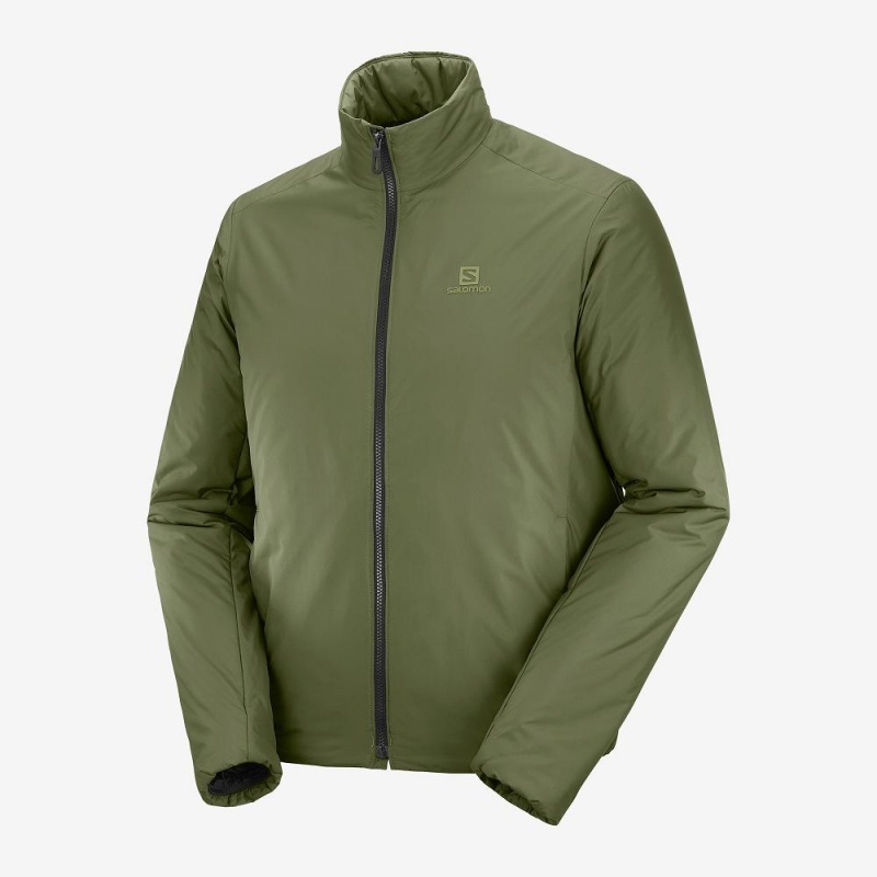 Salomon Outrack Insulated Jacket M Jacke Grün | 28915-MEIO