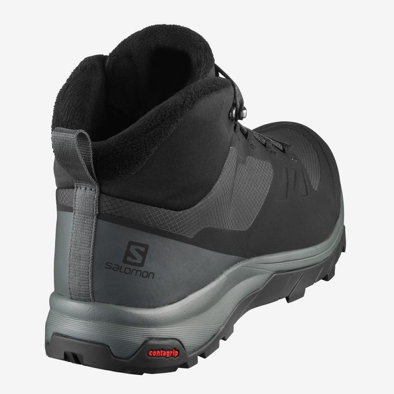 Salomon Outsnap Climasalomon Wasserdichte Winterstiefel Schwarz | 52470-UXEZ