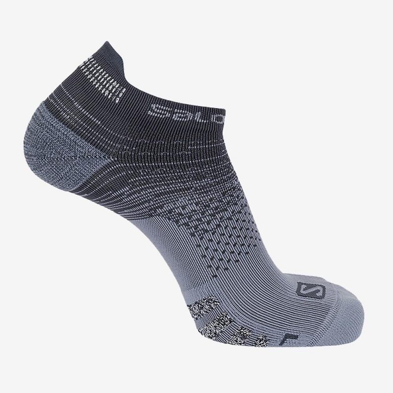 Salomon Predict Low Socken Gray | 95681-QVSM