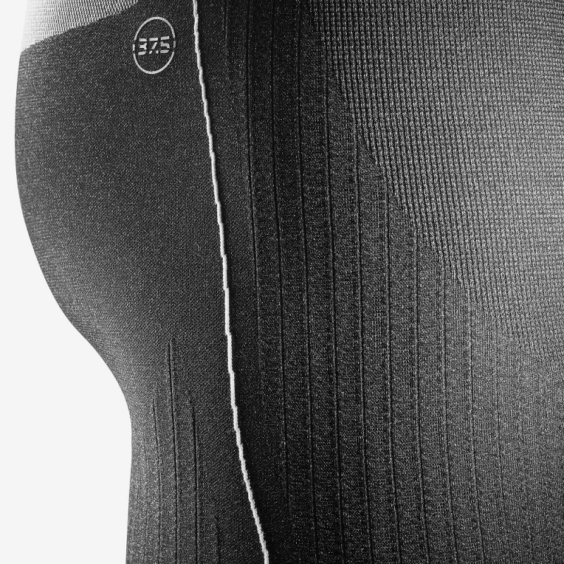 Salomon Primo Warm Tight Seamless M Strumpfhose Schwarz | 76953-TUGJ