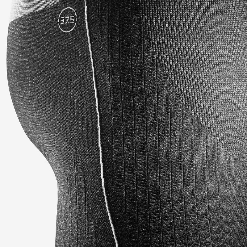 Salomon Primo Warm Tight Seamless M Strumpfhose Schwarz | 76953-TUGJ