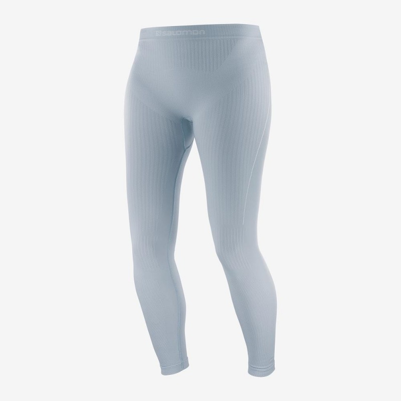 Salomon Primo Warm Tight Seamless W Strumpfhose Blau | 87201-YETF