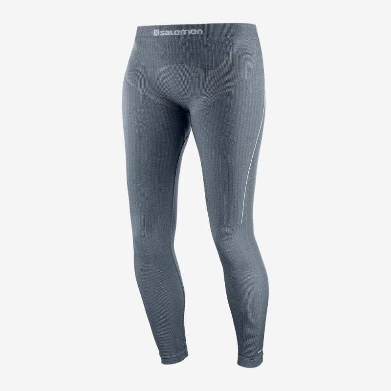 Salomon Primo Warm Tight Seamless W Strumpfhose Gray | 03246-GMFR