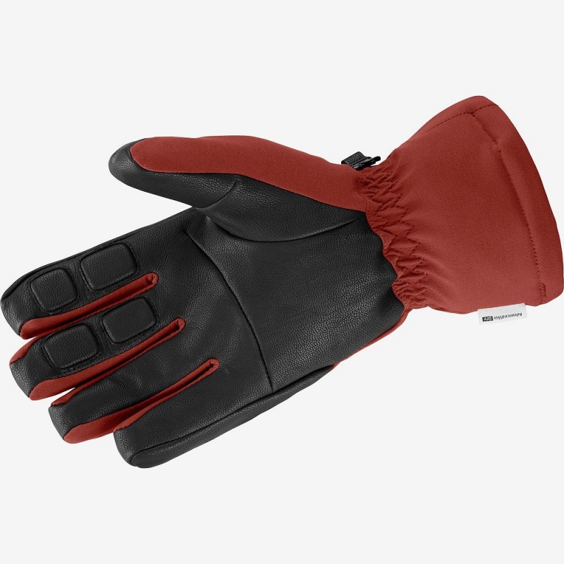 Salomon Propeller Dry M Handschuhe Rot | 46351-FBDR