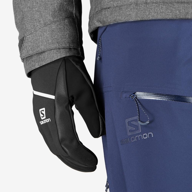 Salomon Propeller One M Handschuhe Schwarz | 08593-NGUY