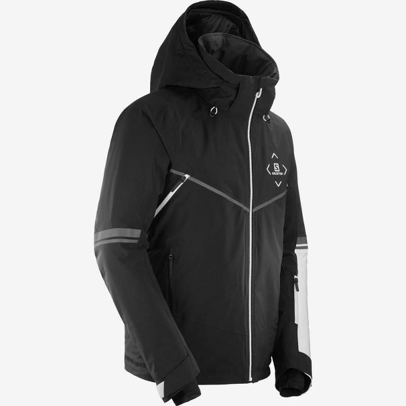 Salomon Race Jacket M Skijacken Schwarz | 04965-TRUB