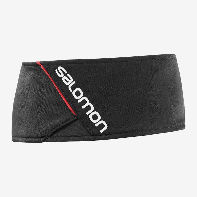 Salomon Rs Headband Stirnband Schwarz | 68275-EBVG