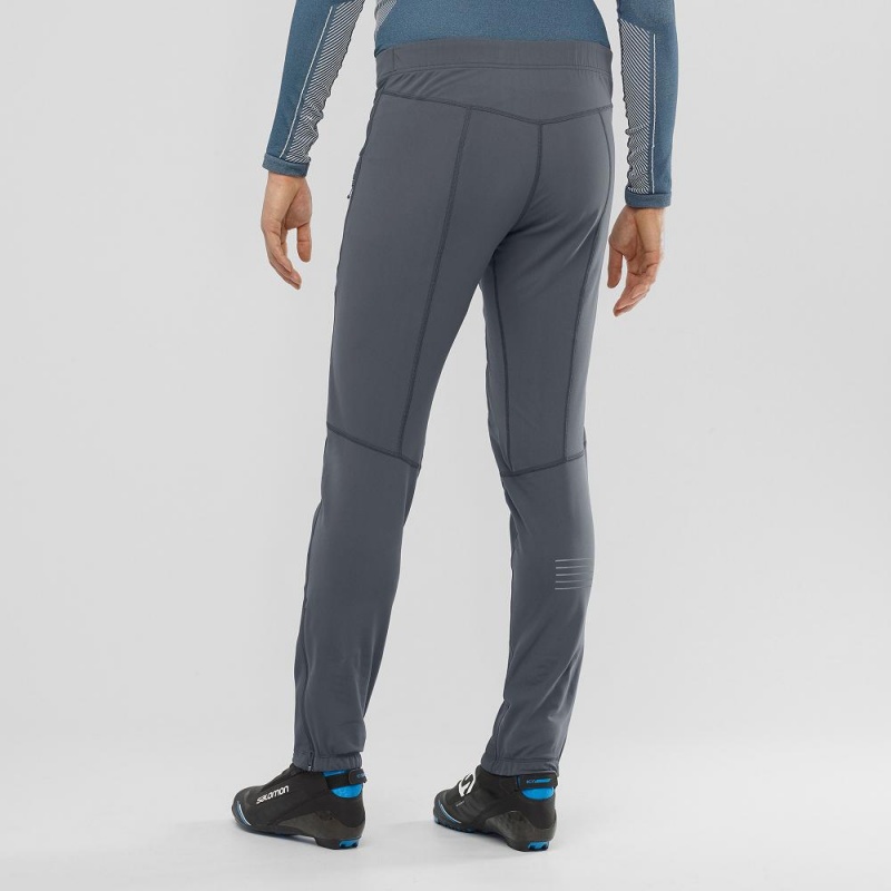 Salomon Rs Warm Softshell M Hose Gray | 08279-QPVN