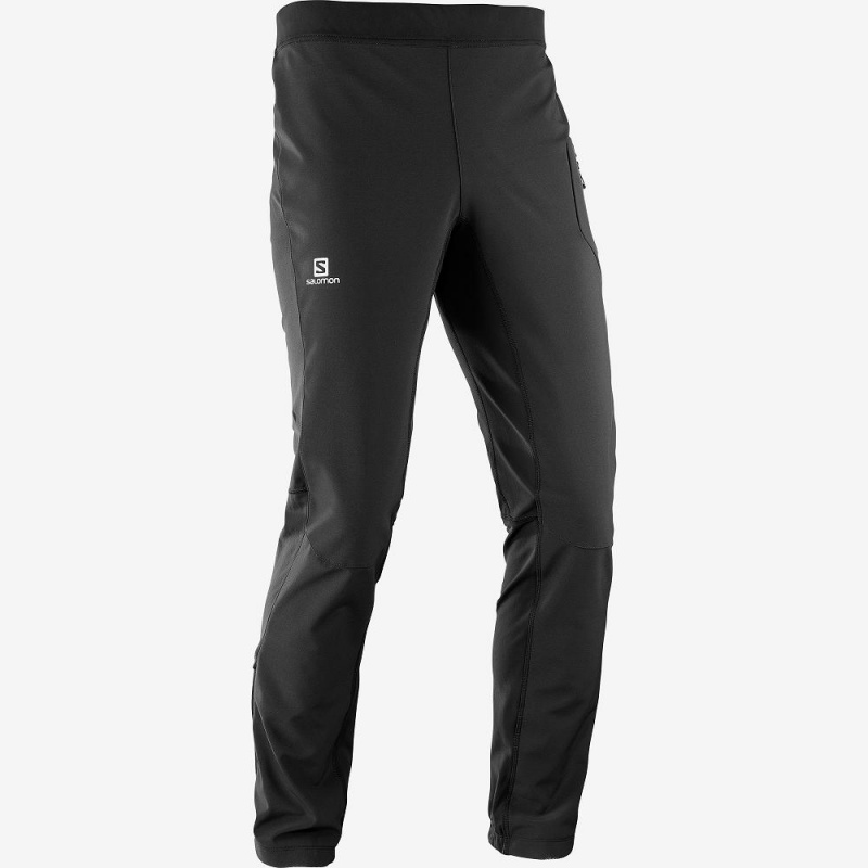 Salomon Rs Warm Softshell M Hose Schwarz | 57183-JSFH