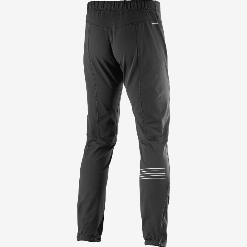 Salomon Rs Warm Softshell M Hose Schwarz | 57183-JSFH