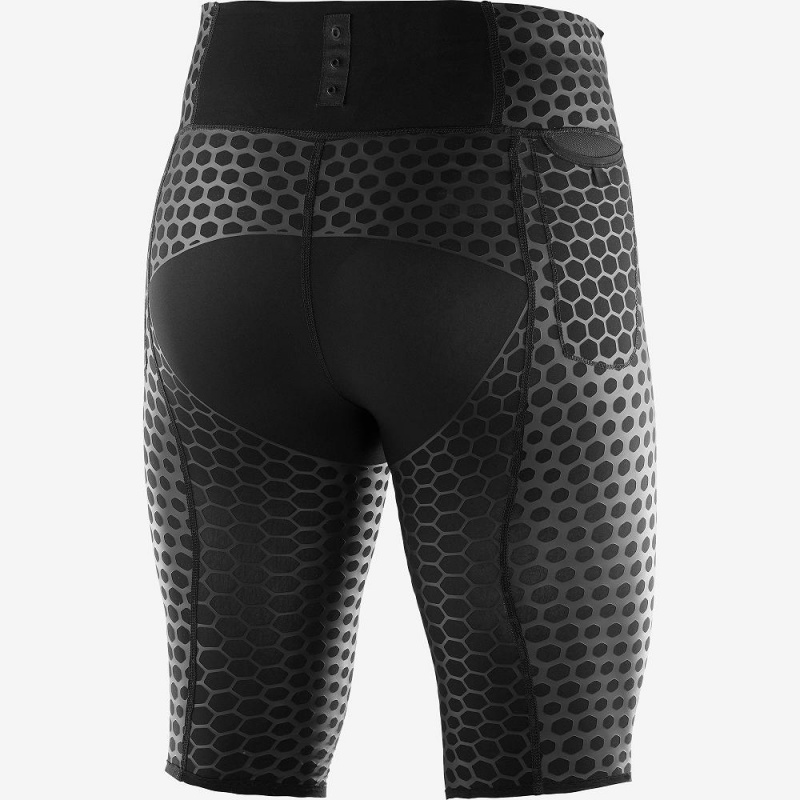 Salomon S Lab Exo Half Tight M Strumpfhose Schwarz | 34062-THQY