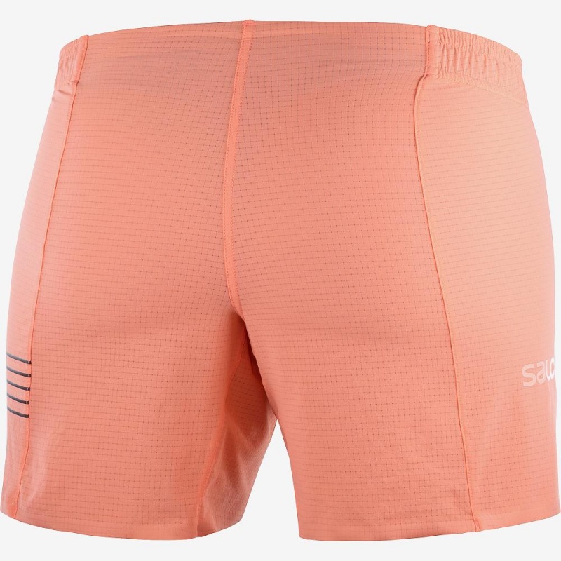 Salomon S Lab Kurzes W Kurze Hose Orange | 58109-CPZO