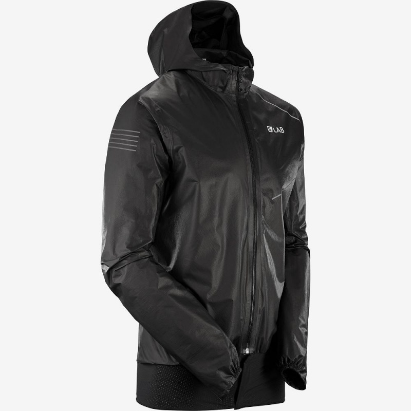 Salomon S Lab Motionfit 360 Jkt M Jacke Schwarz | 10954-IKQB