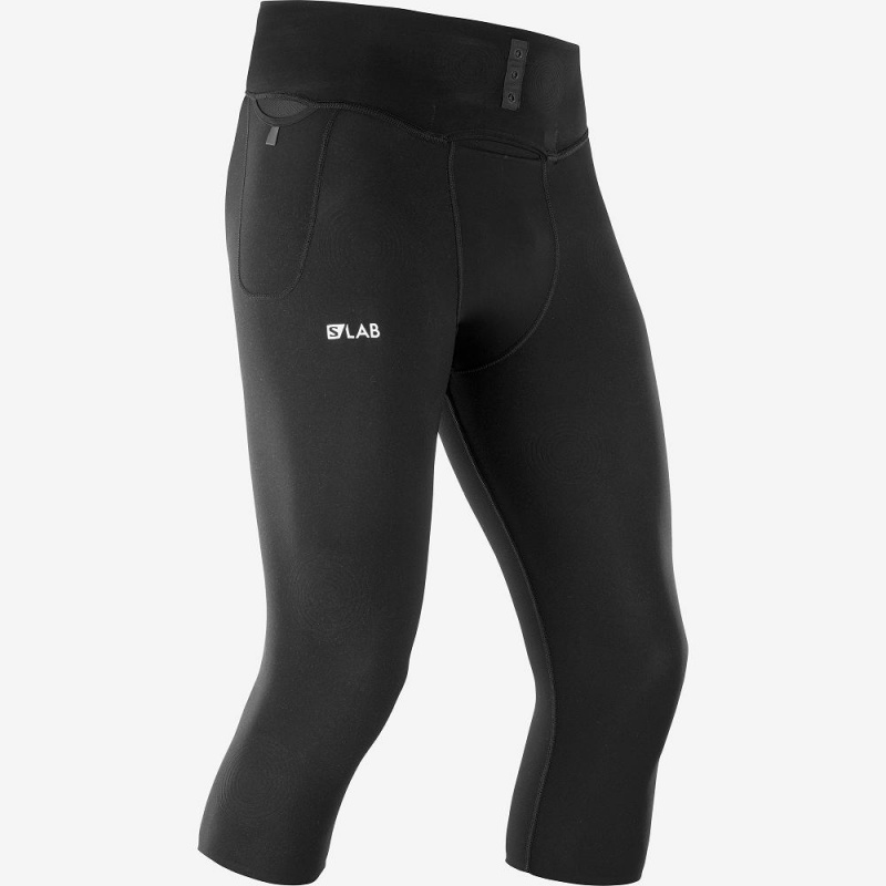 Salomon S Lab Nso Mid Tight M Strumpfhose Schwarz | 16347-ZUAQ