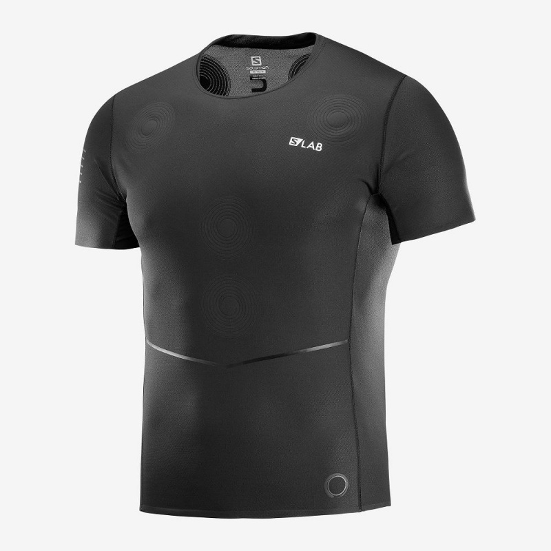 Salomon S Lab Nso Tee M Oberteile Schwarz | 87941-LBAM