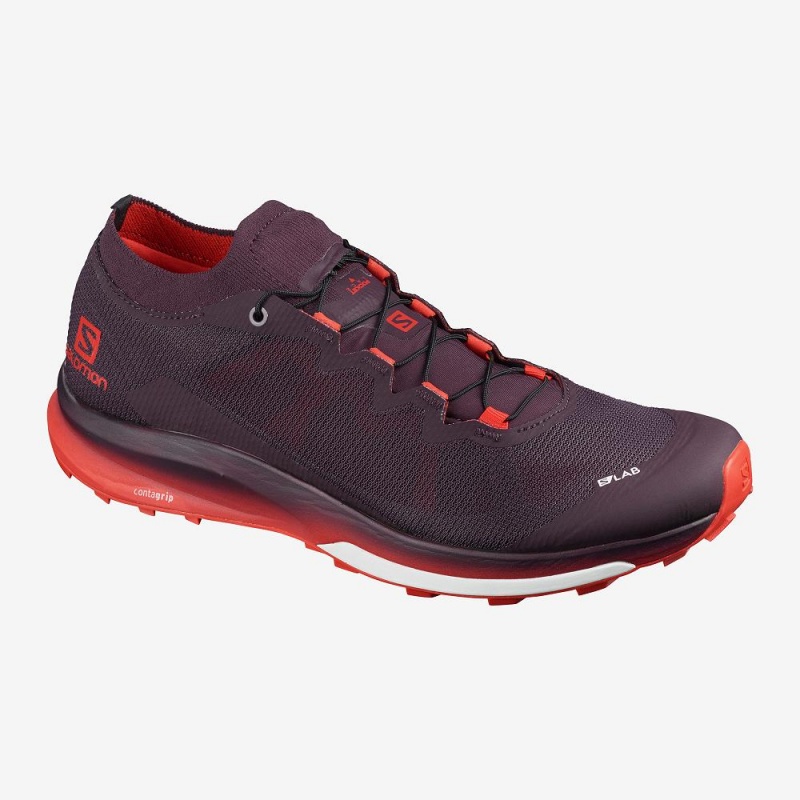 Salomon S Lab Ultra 3 Trailrunning Schuhe Rot | 72456-WTCA