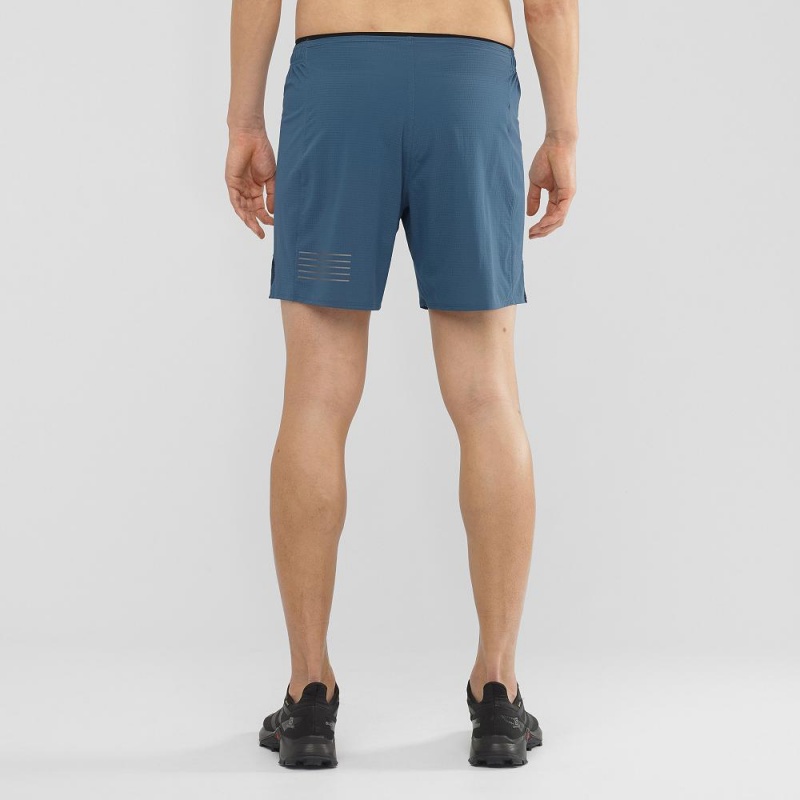 Salomon Sense Kurzes M Kurze Hose Navy | 38702-MHFX