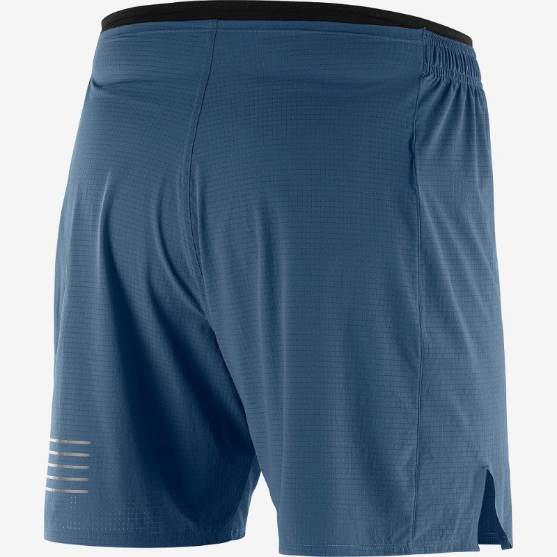 Salomon Sense Kurzes M Kurze Hose Navy | 38702-MHFX