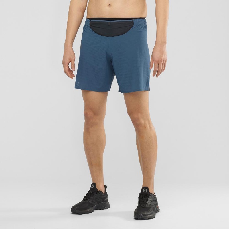 Salomon Sense Kurzes M Kurze Hose Navy | 38702-MHFX