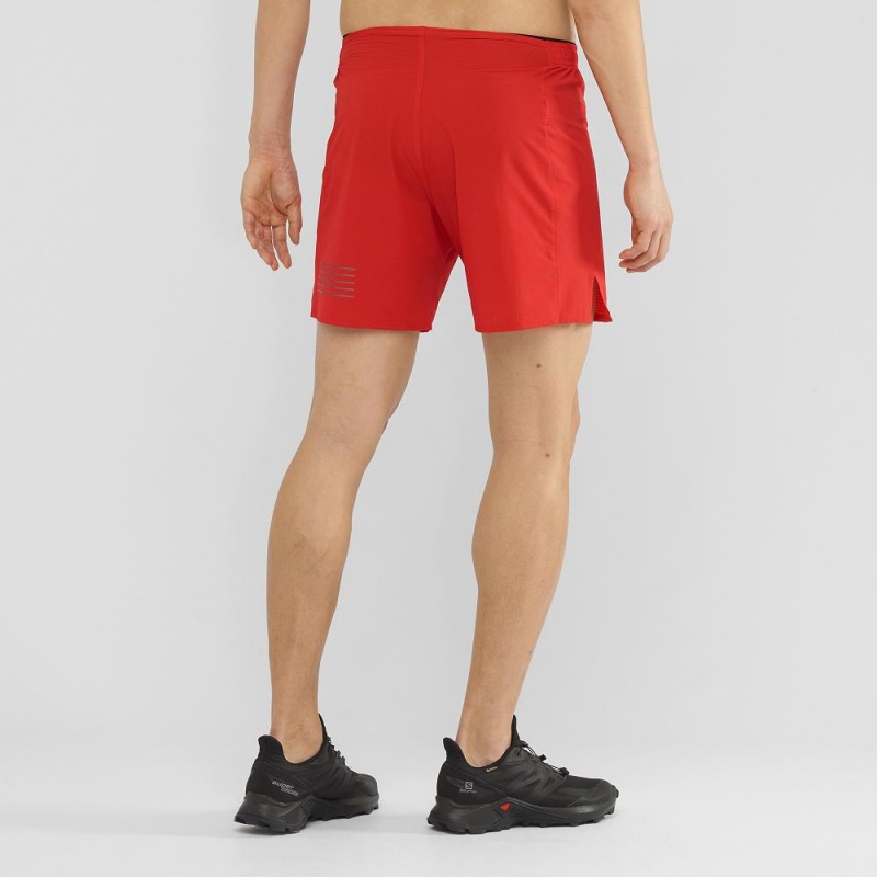 Salomon Sense Kurzes M Kurze Hose Rot | 51879-QDTJ