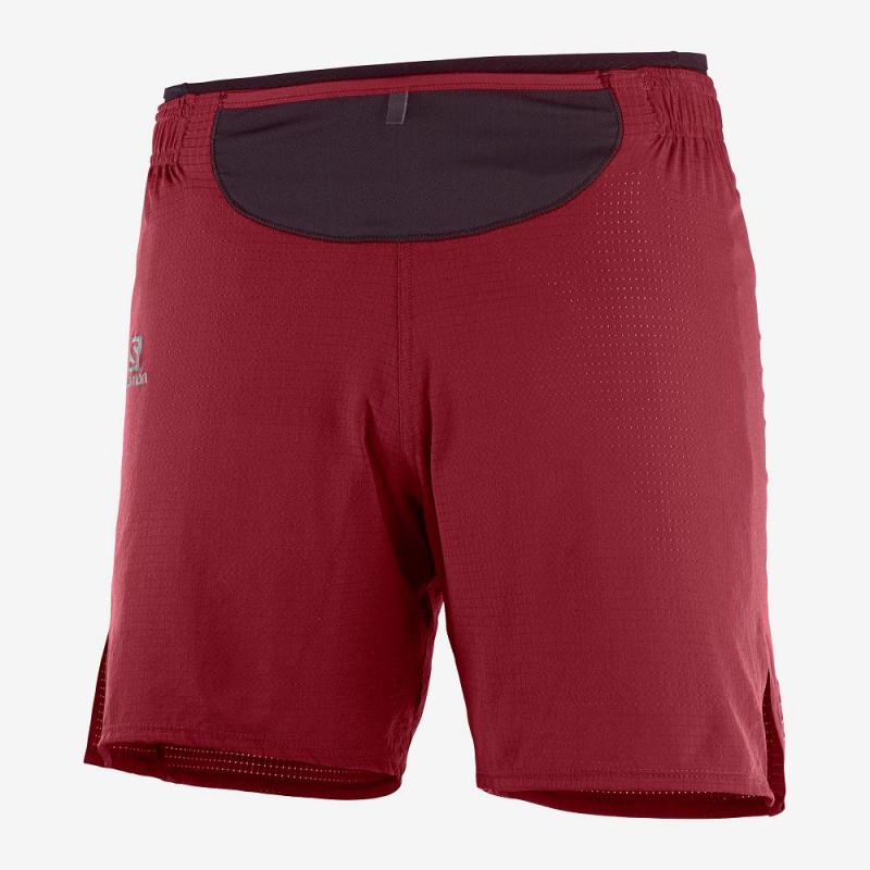 Salomon Sense Kurzes M Kurze Hose Rot | 71342-IOFC