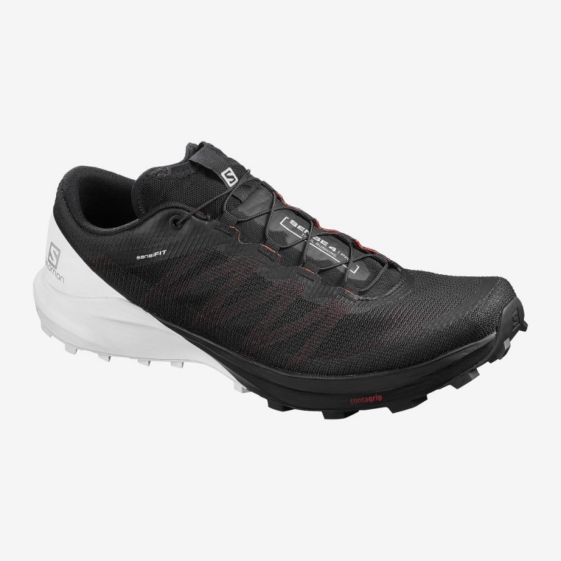 Salomon Sense Pro 4 Trailrunning Schuhe Schwarz | 26478-FZXS