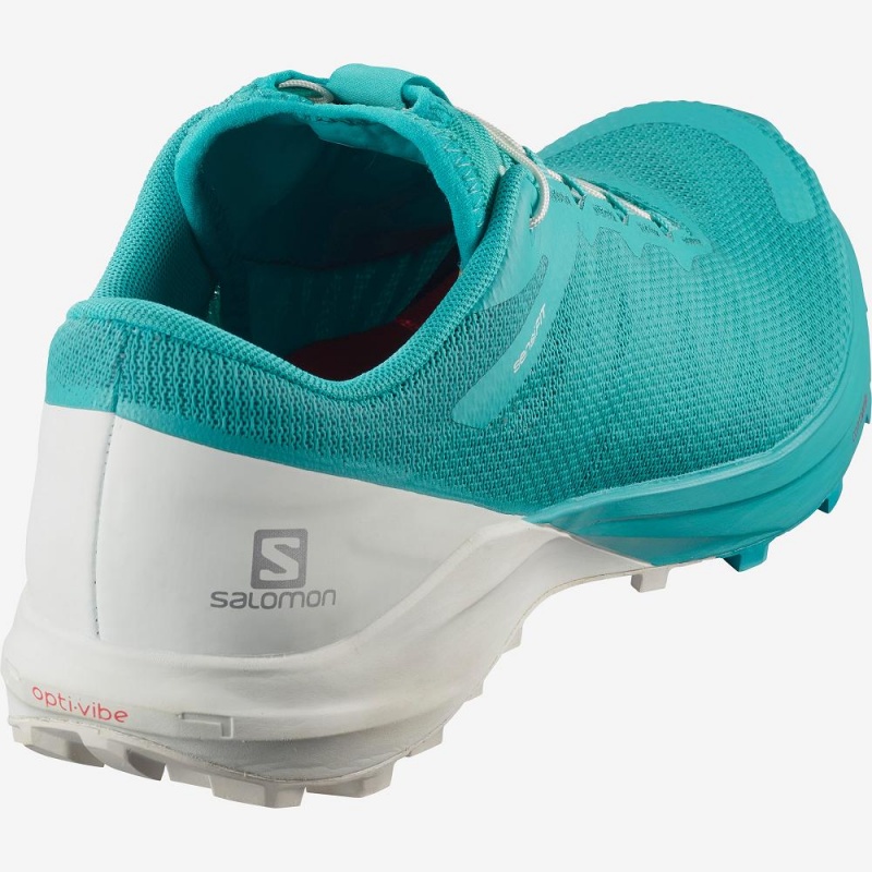 Salomon Sense Pro 4 Trailrunning Schuhe Blau | 57821-ZBLN