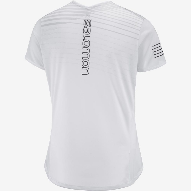 Salomon Sense T-shirts Weiß | 68412-KCMO