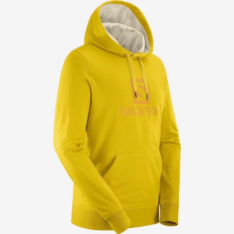 Salomon Shift Hoodie M Hoodie Gelb | 72083-LFPO