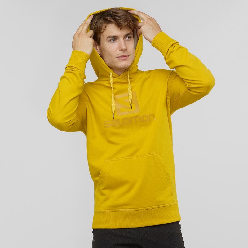 Salomon Shift Hoodie M Hoodie Gelb | 72083-LFPO