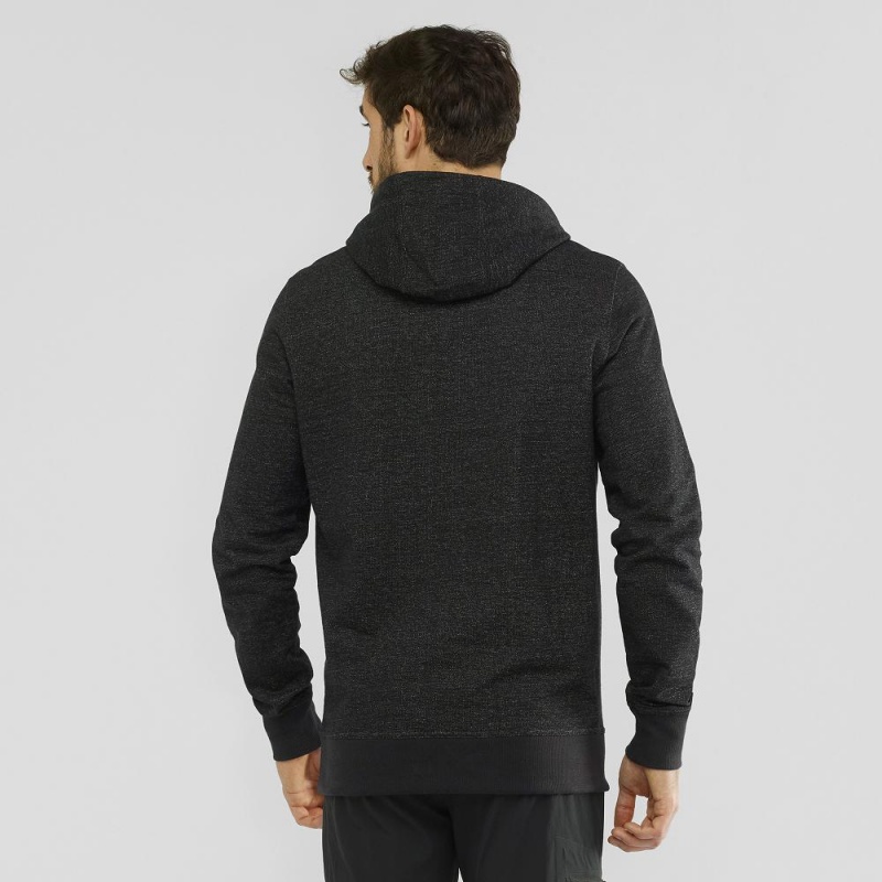 Salomon Shift Hoodie M Hoodie Schwarz | 02765-QRFH