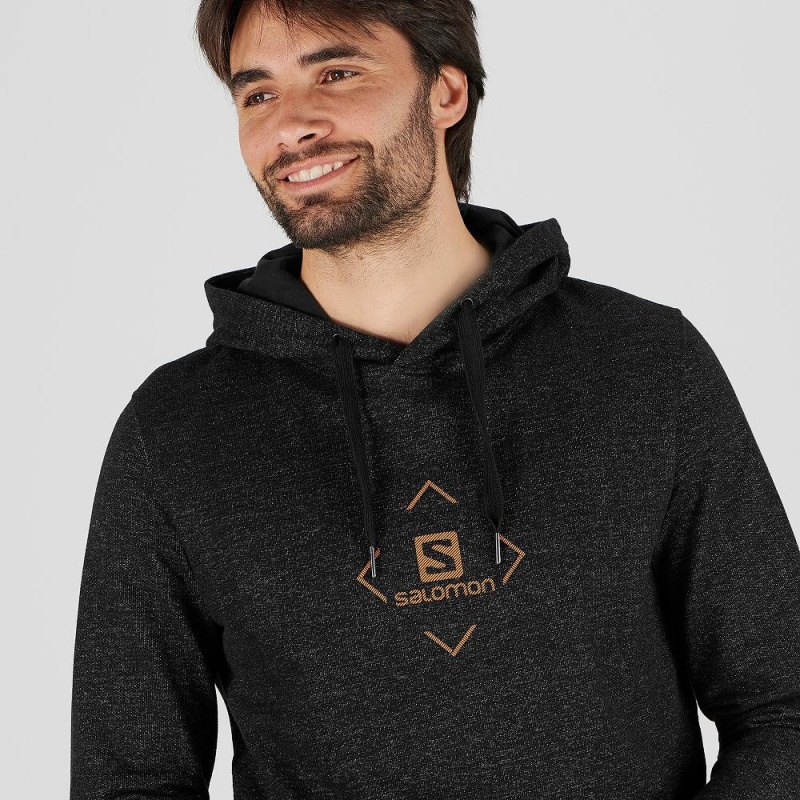 Salomon Shift Hoodie M Hoodie Schwarz | 02765-QRFH