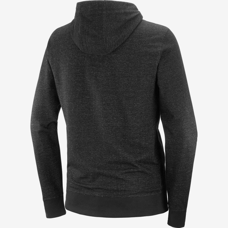 Salomon Shift Hoodie M Hoodie Schwarz | 02765-QRFH