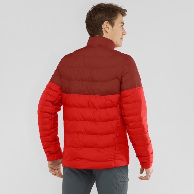 Salomon Sight Storm Jacket M Jacke Rot | 86710-MCDJ