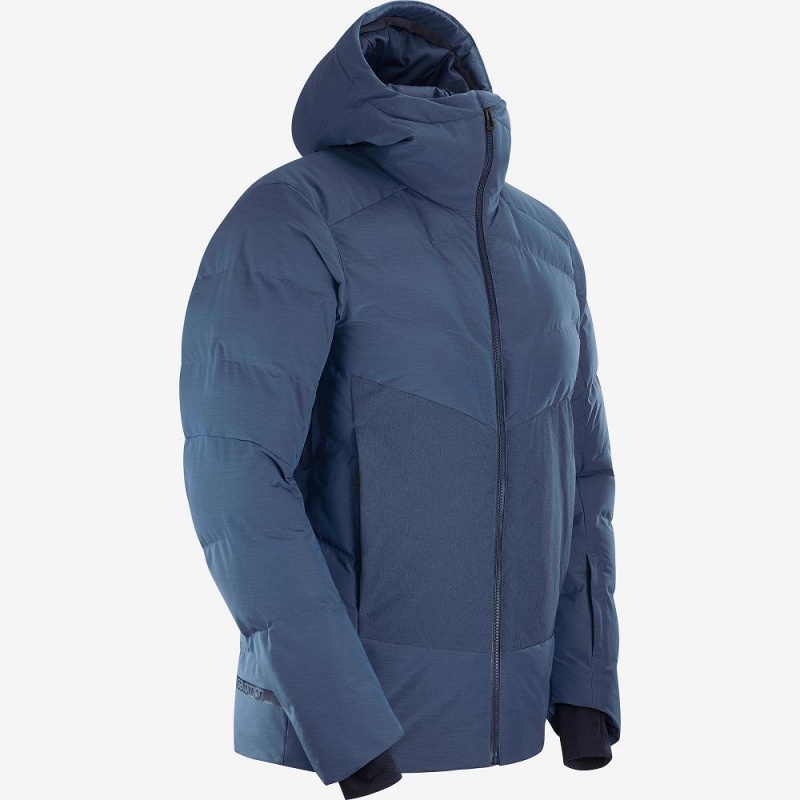 Salomon Snowshelter Jacket M Skijacken Navy | 38971-NEWS