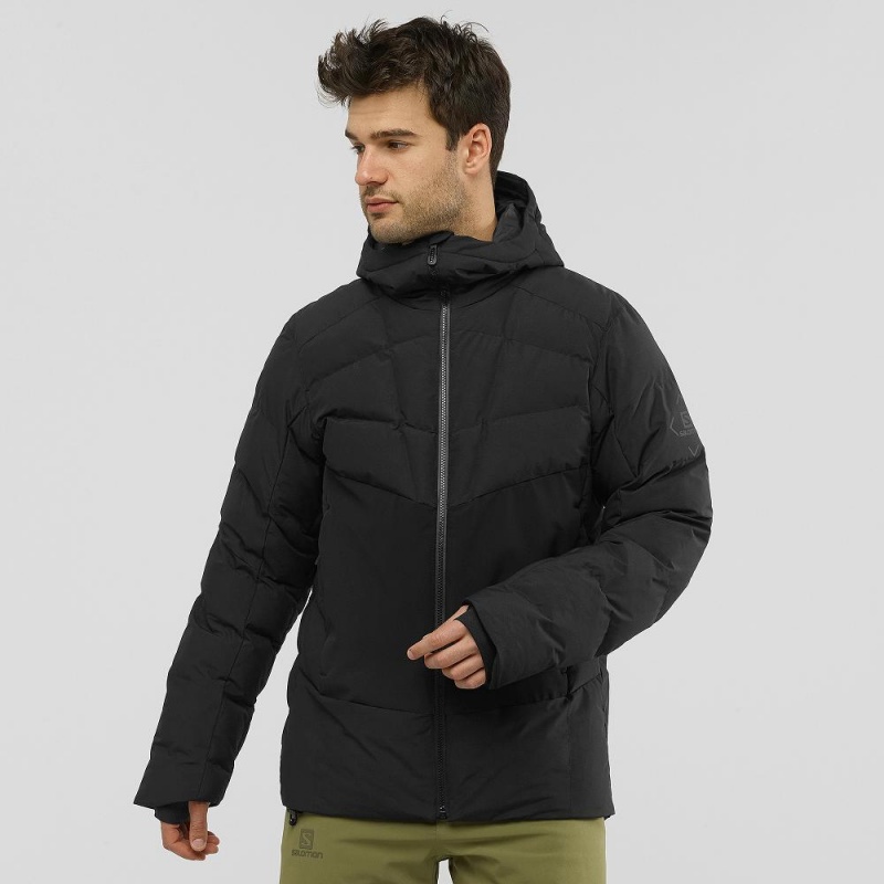 Salomon Snowshelter Jacket M Skijacken Schwarz | 85063-DYET