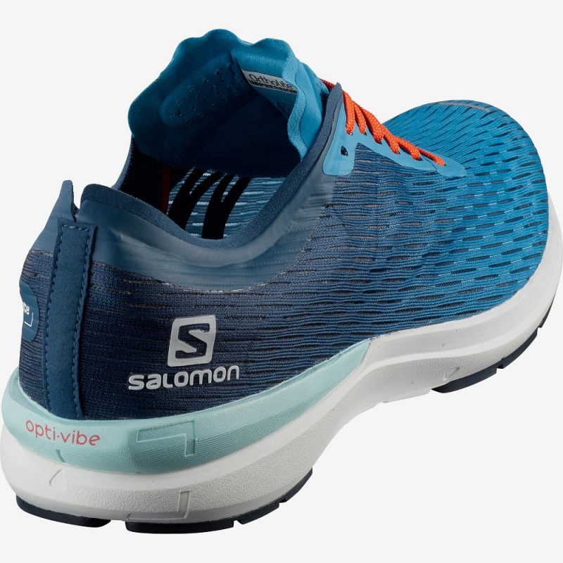 Salomon Sonic 3 Accelerate Laufschuhe Blau | 29675-LWHM