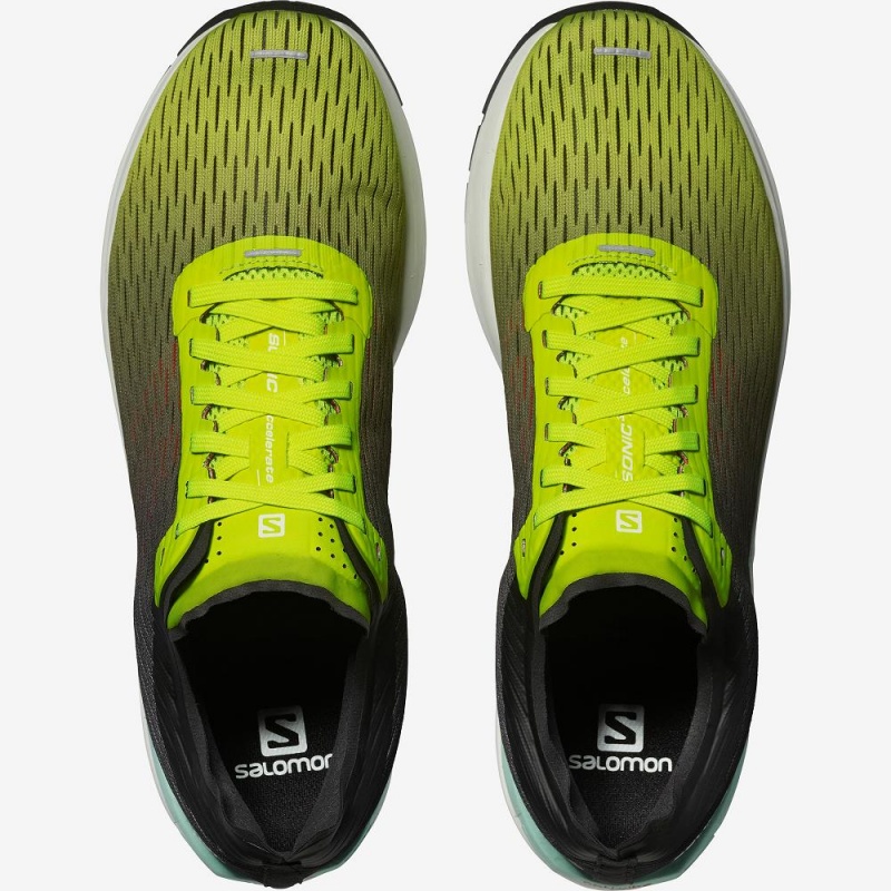 Salomon Sonic 3 Accelerate Laufschuhe Gelb | 28496-IRNP