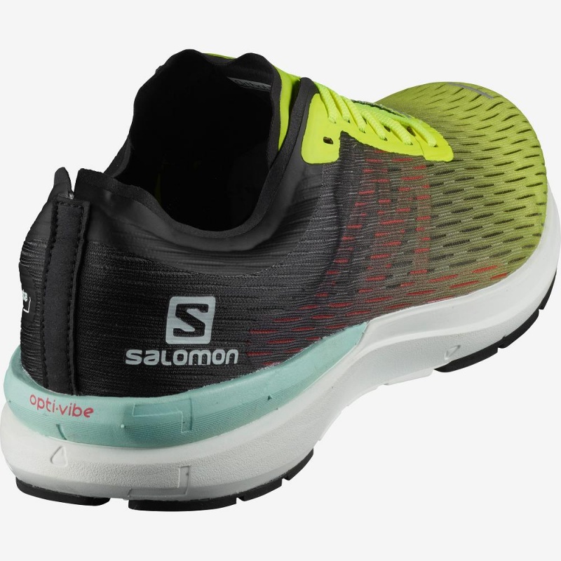 Salomon Sonic 3 Accelerate Laufschuhe Gelb | 28496-IRNP