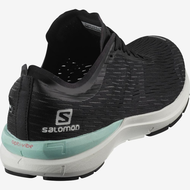 Salomon Sonic 3 Accelerate W Trailrunning Schuhe Schwarz | 53467-XWLV