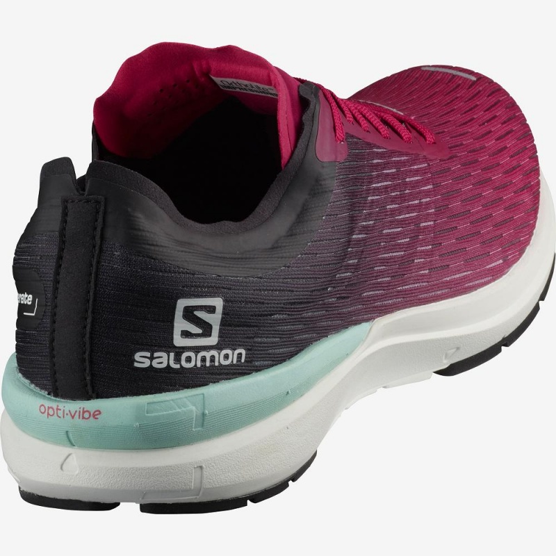 Salomon Sonic 3 Accelerate W Trailrunning Schuhe Rosa | 89457-DLQO