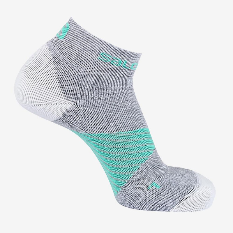 Salomon Speed Pro Socken Gray | 48103-GKAF