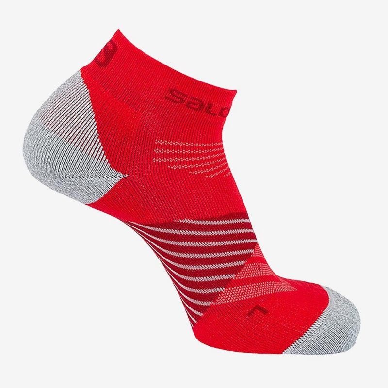 Salomon Speed Pro Socken Rot | 92563-BNJI