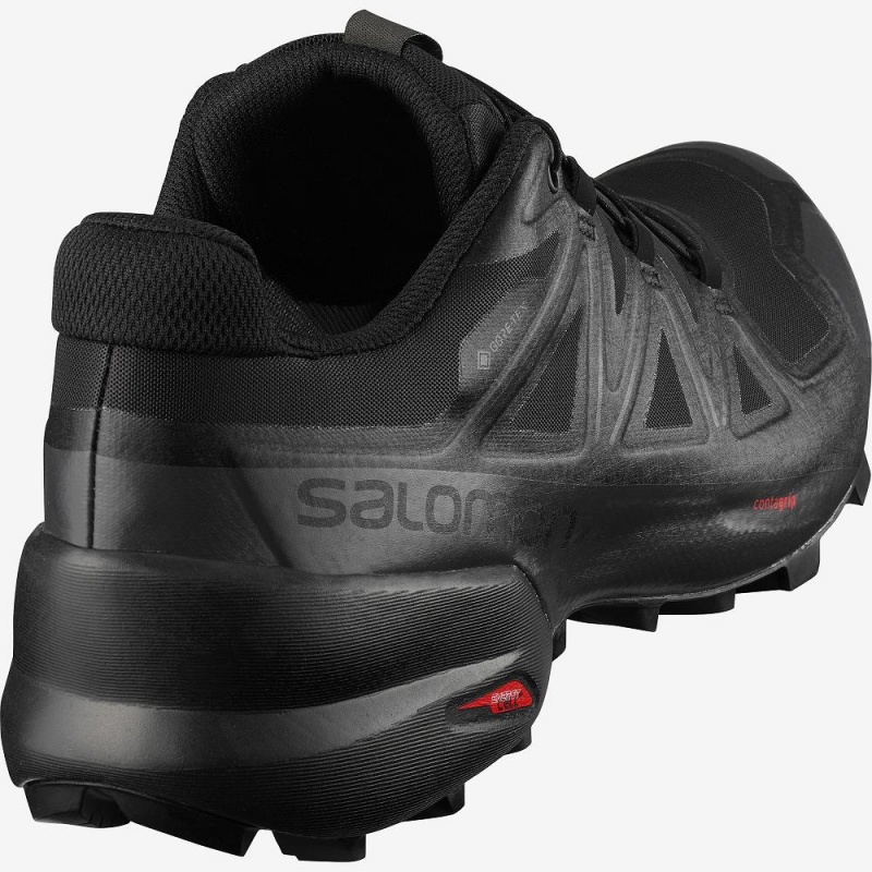 Salomon Speedcross 5 Gore-Tex Trailrunning Schuhe Schwarz | 74910-BQKR