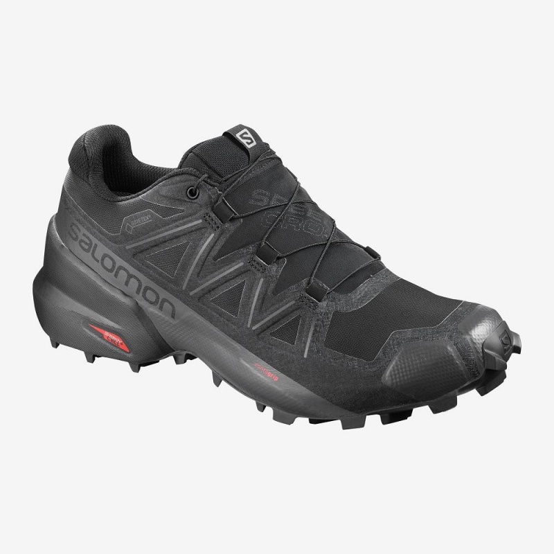 Salomon Speedcross 5 Gore-Tex Trailrunning Schuhe Schwarz | 74910-BQKR