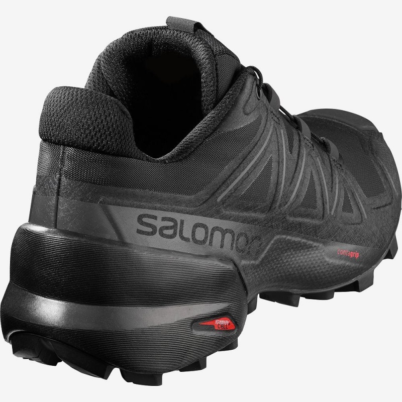 Salomon Speedcross 5 Trailrunning Schuhe Schwarz | 75321-EWLZ